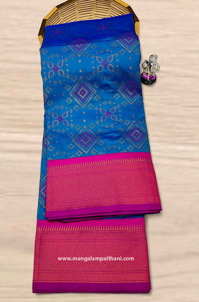 yeola bandhani saree