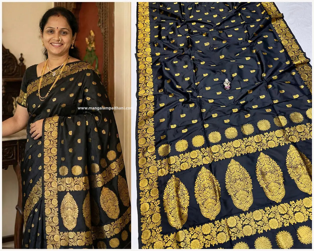 Sankranti Black Paithani Collection #02