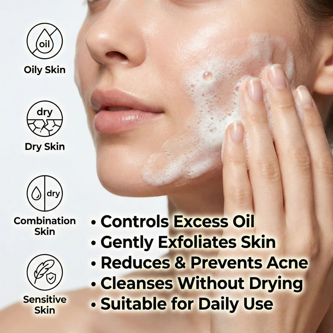 Foaming Face Wash - 100ml