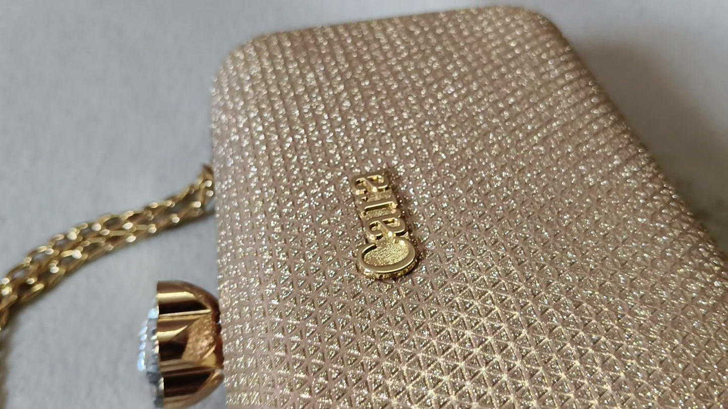 branded clutch