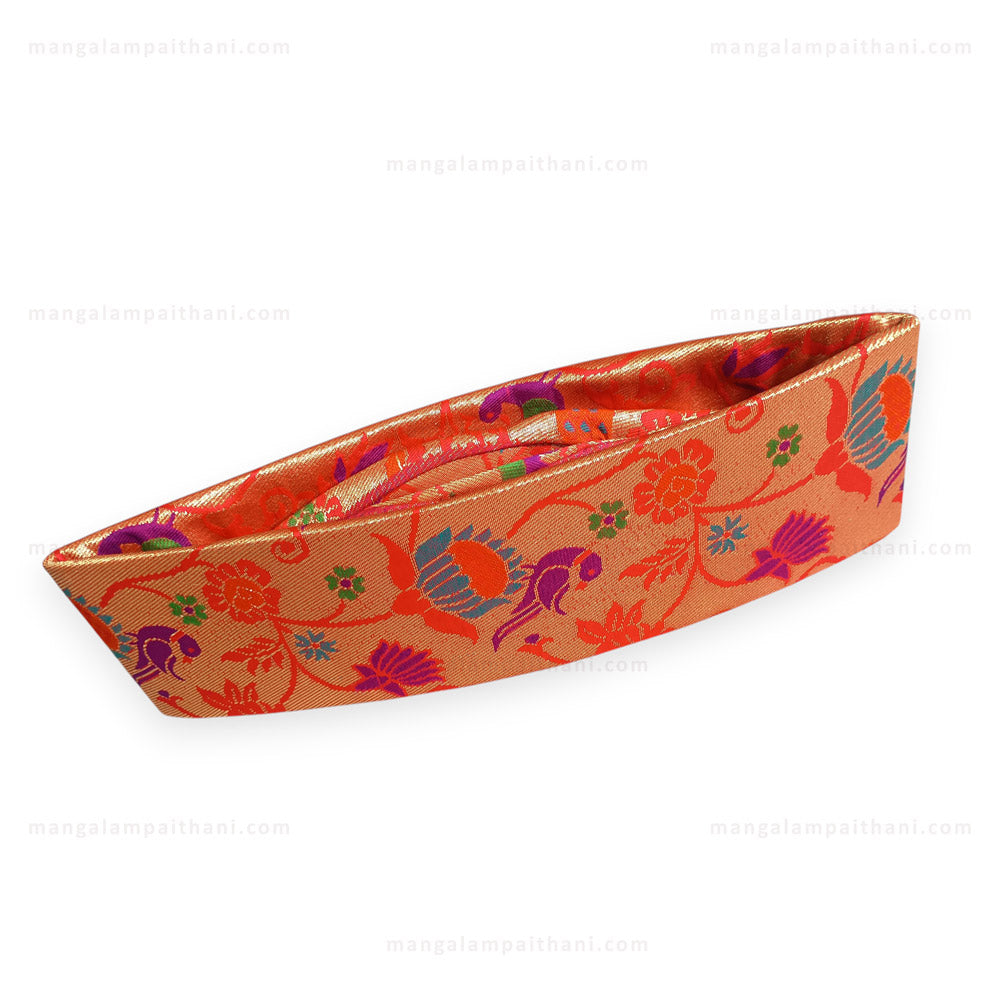 Traditional Paithani Silk Topi #02