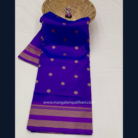 Narayan Peth Semi Silk Paithani #01