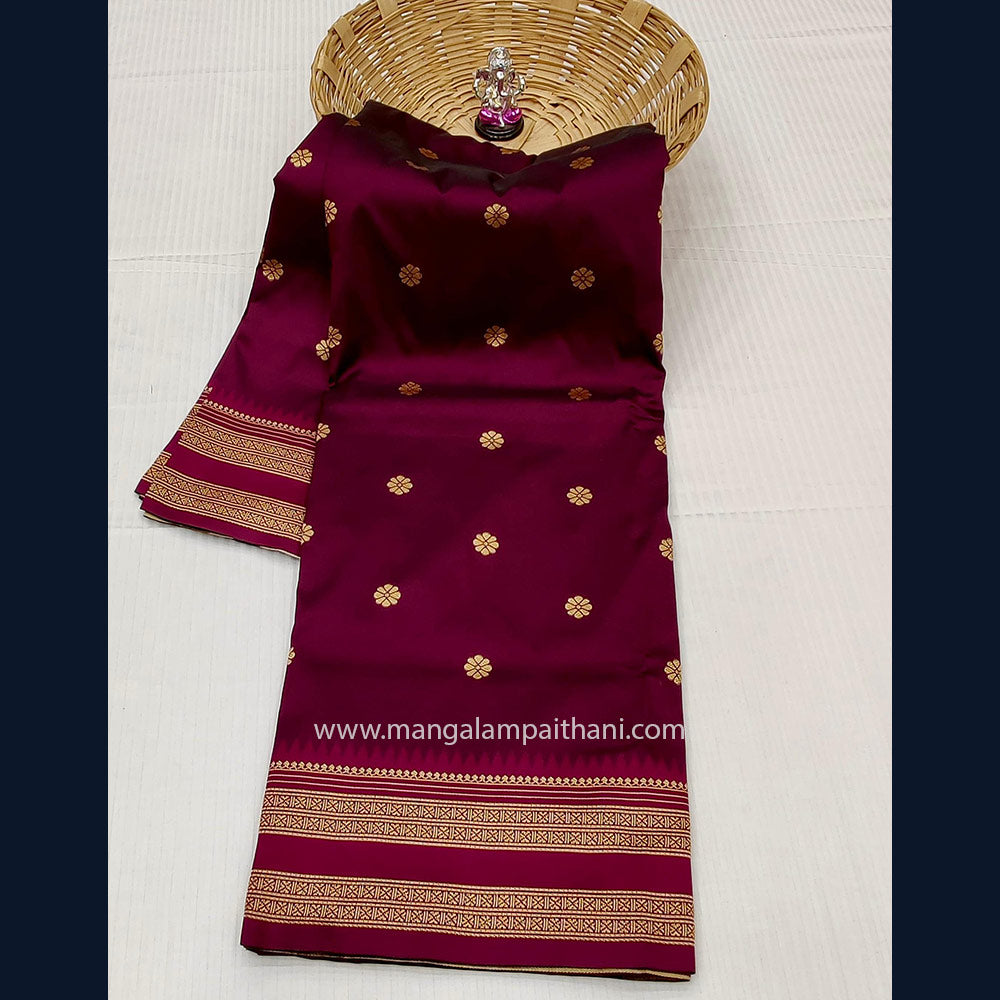 Narayan Peth Semi Silk Paithani #03