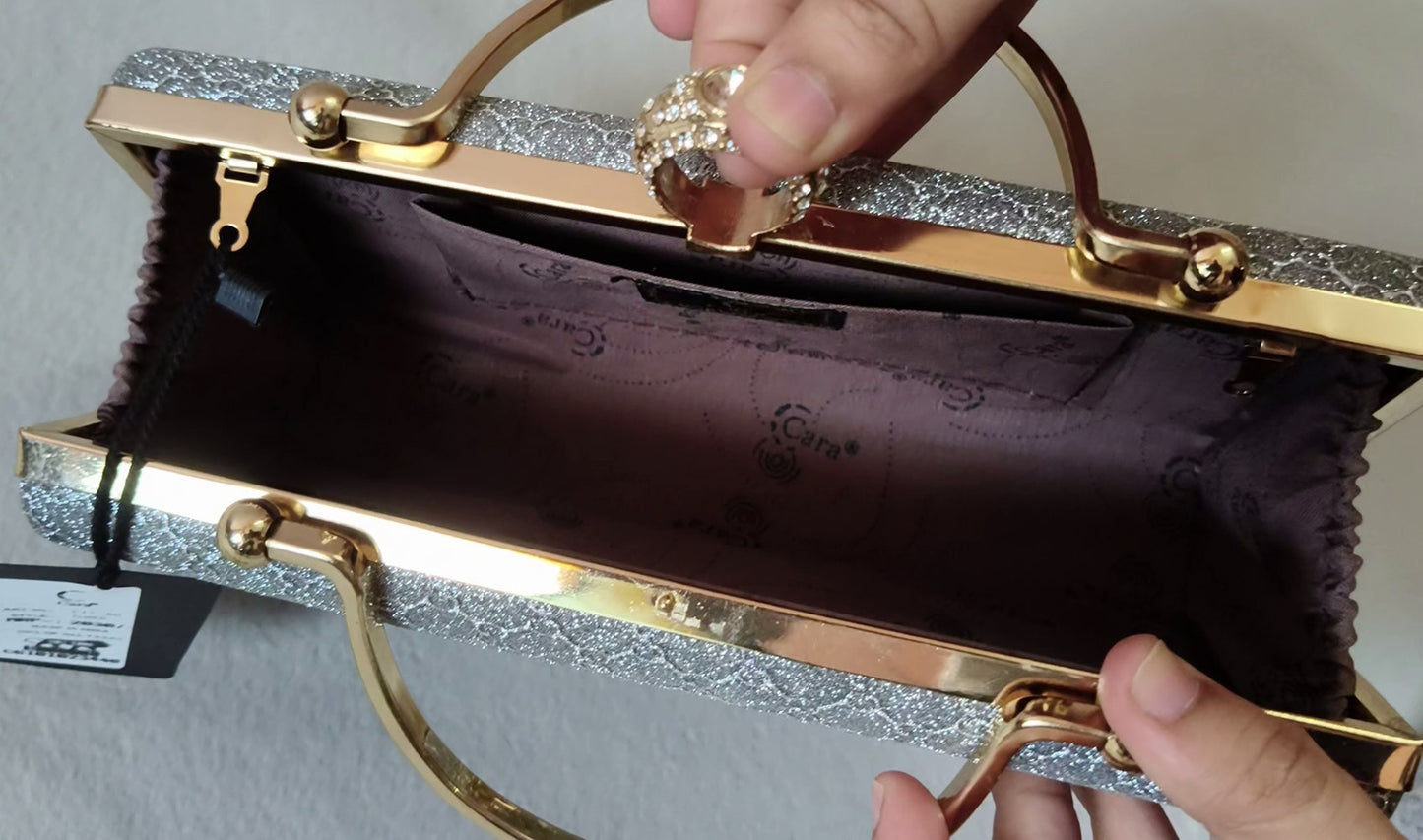Silver Clutch