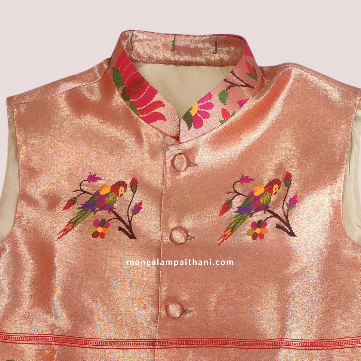 mens jacket mangalam paithani