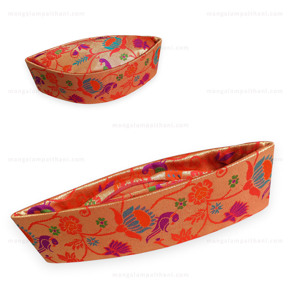 Traditional Paithani Silk Topi
