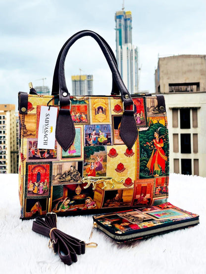 Sabyasachi Handbag With Wallet #01