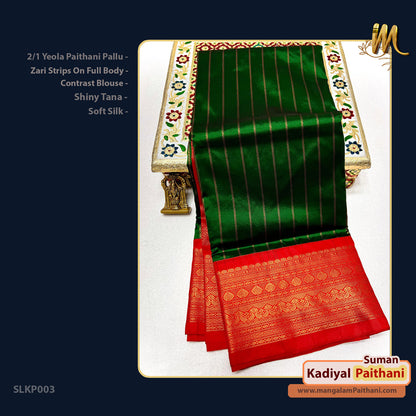 New Suman Lining Kadiyal Paithani #2