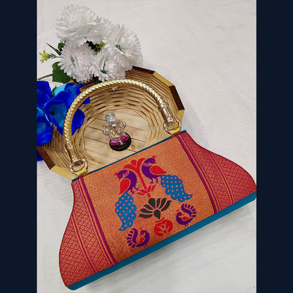 Stylish Paithani Purse #02