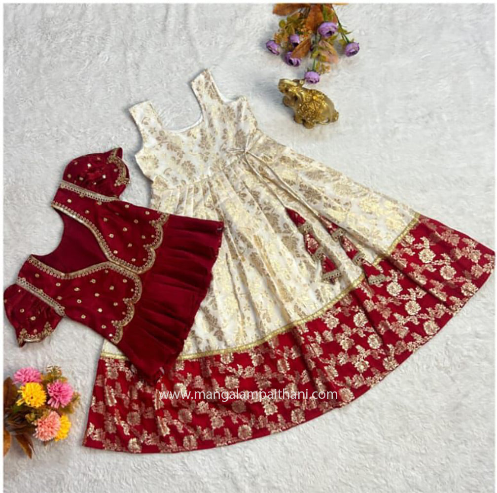 Beautiful Koti Gown - Kids Frock #01