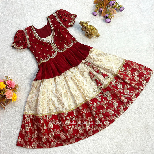 Beautiful Koti Gown - Kids Frock #01