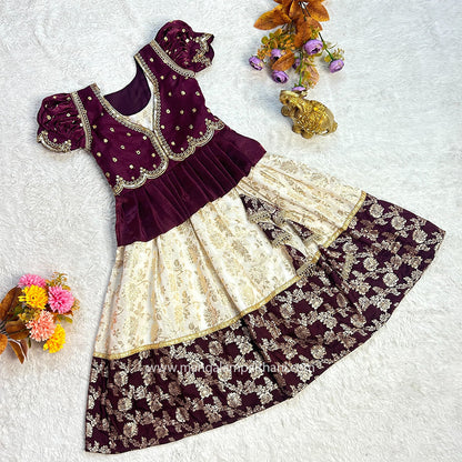 Beautiful Koti Gown - Kids Frock #02