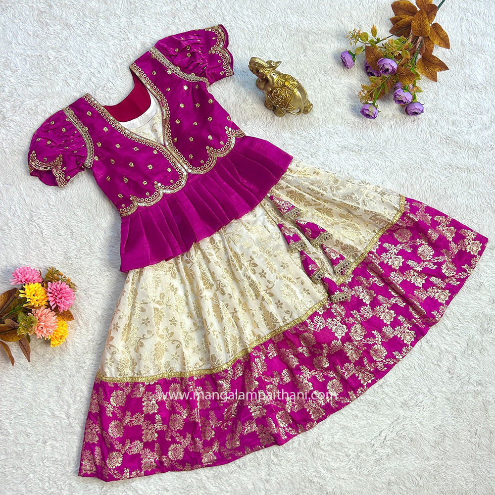 Beautiful Koti Gown - Kids Frock #04