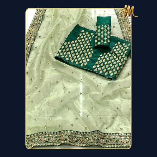 Organza Silk Saree