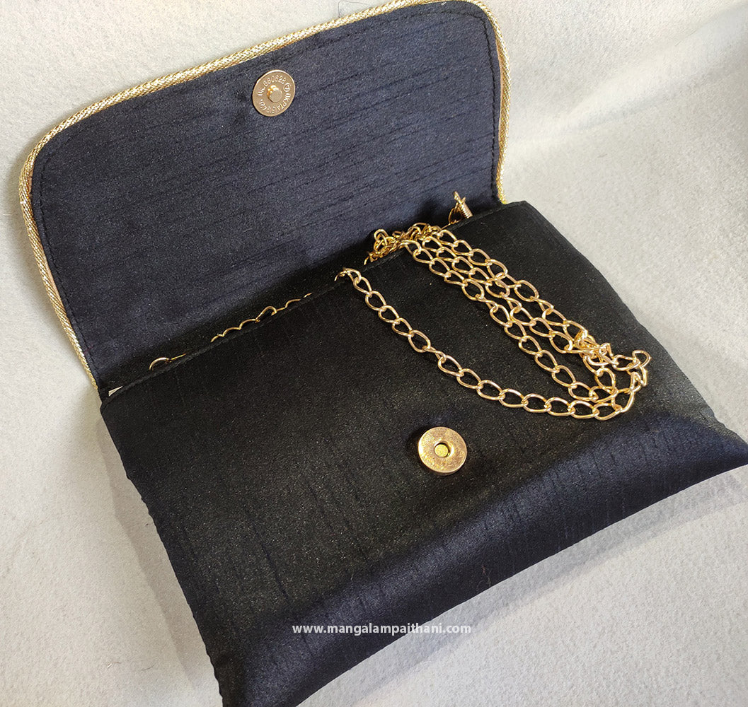 Women's Clutch Purse With Chain Strap #02