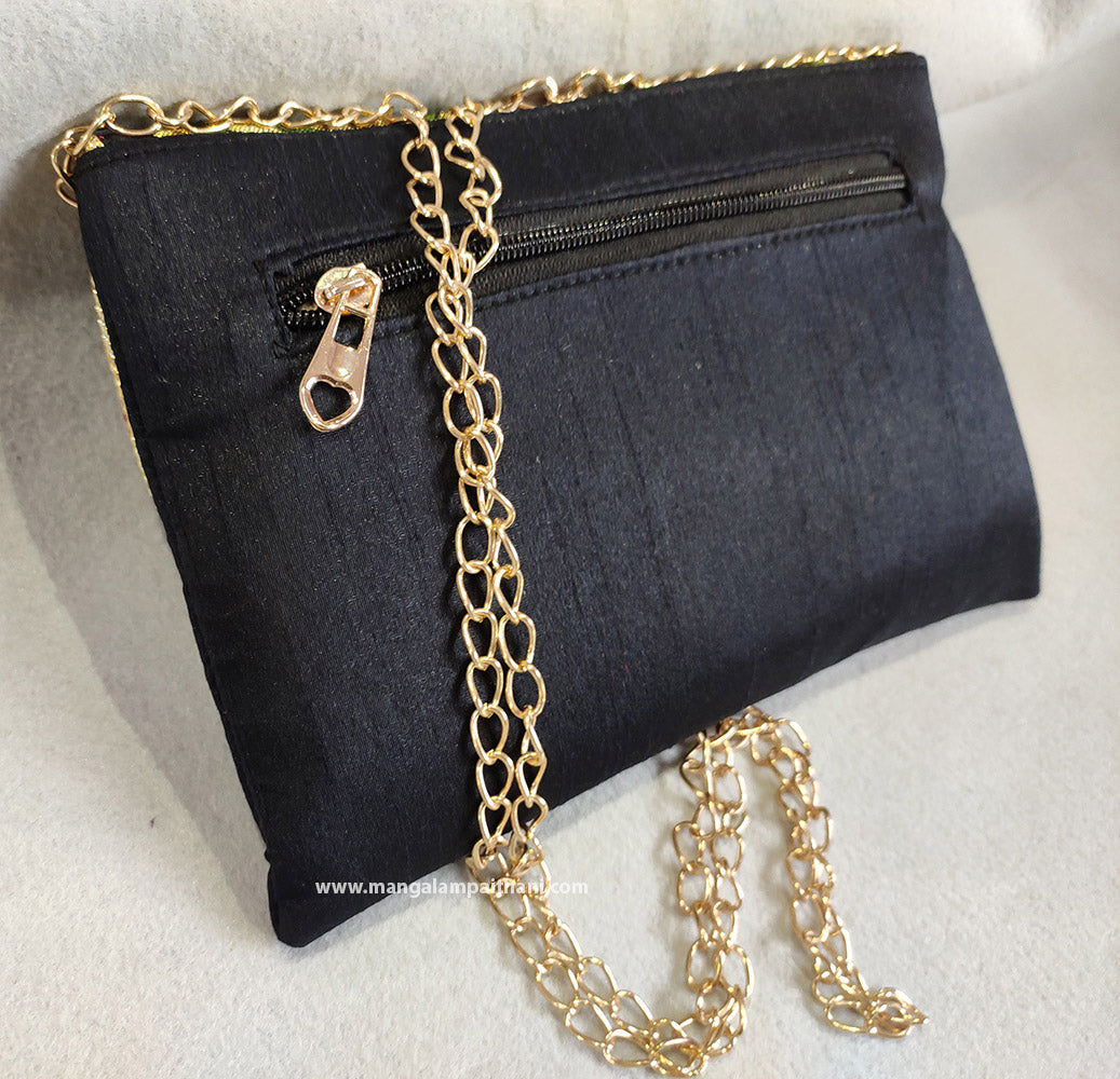 Women's Clutch Purse With Chain Strap #02