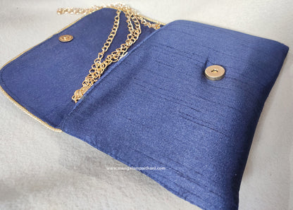 Women's Clutch Purse With Chain Strap #03