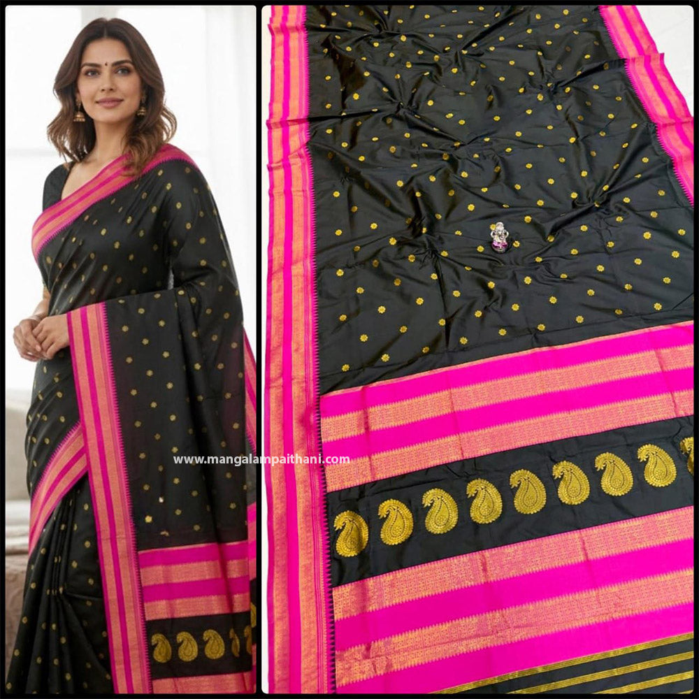 Sankranti Black Paithani Collection #01