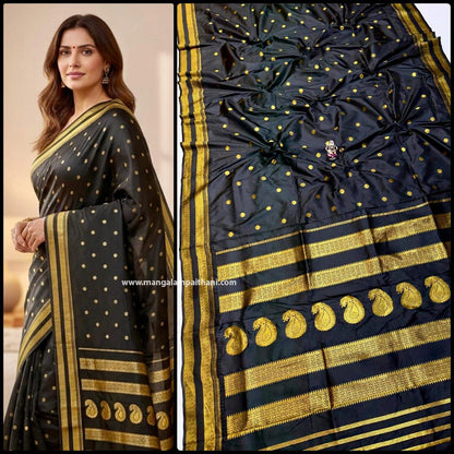 Sankranti Black Paithani Collection #01