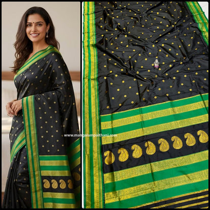 Sankranti Black Paithani Collection #01