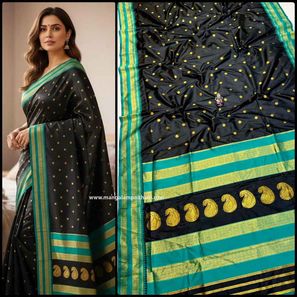 Sankranti Black Paithani Collection #01