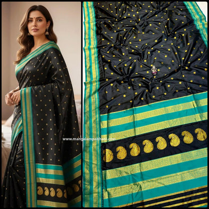 Sankranti Black Paithani Collection #01