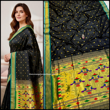 Sankranti Black Paithani Collection #01