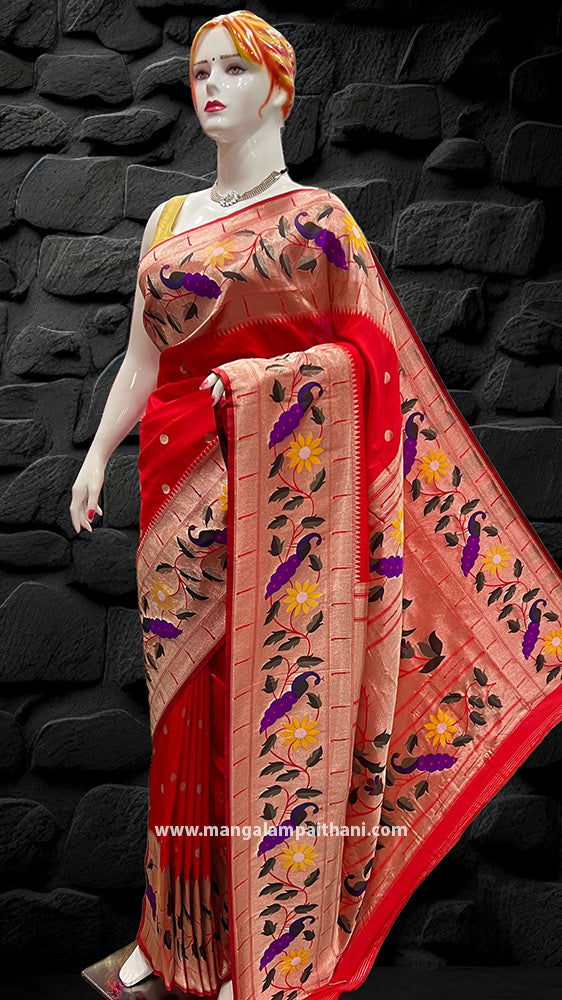 Brocade Paithani saree