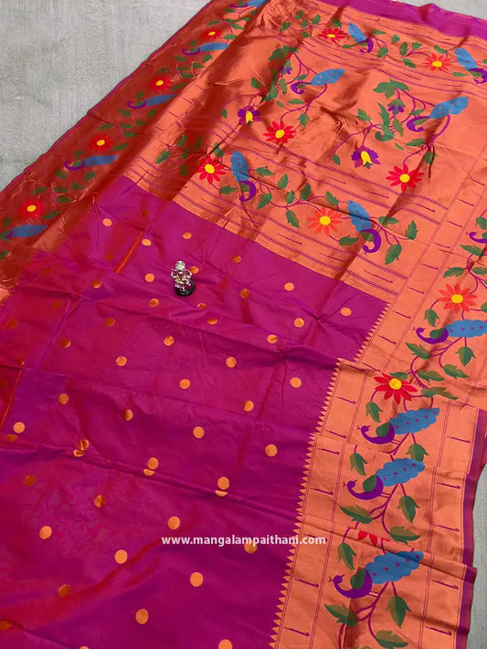 Semi Silk Brocade Paithani #05