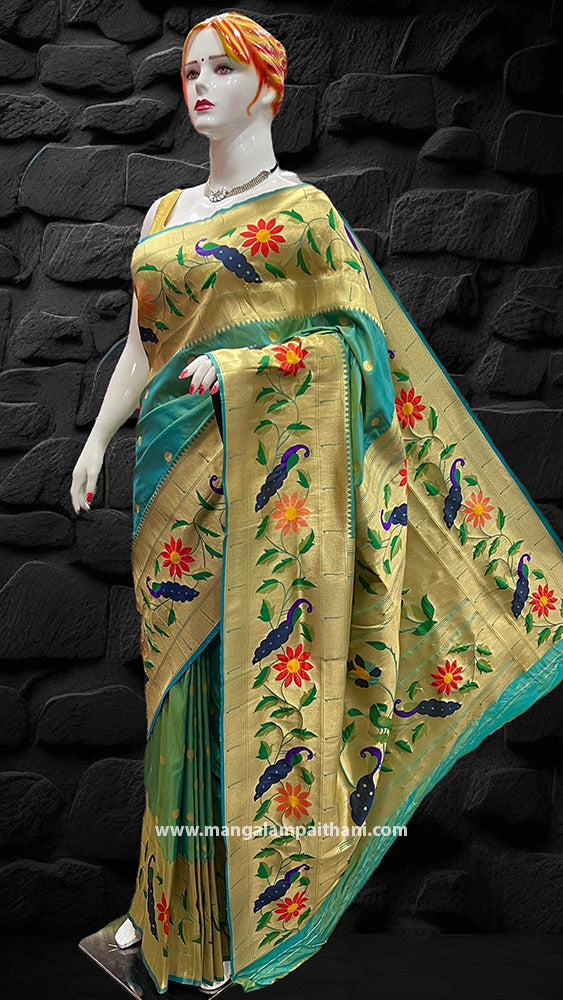 paithani saree look