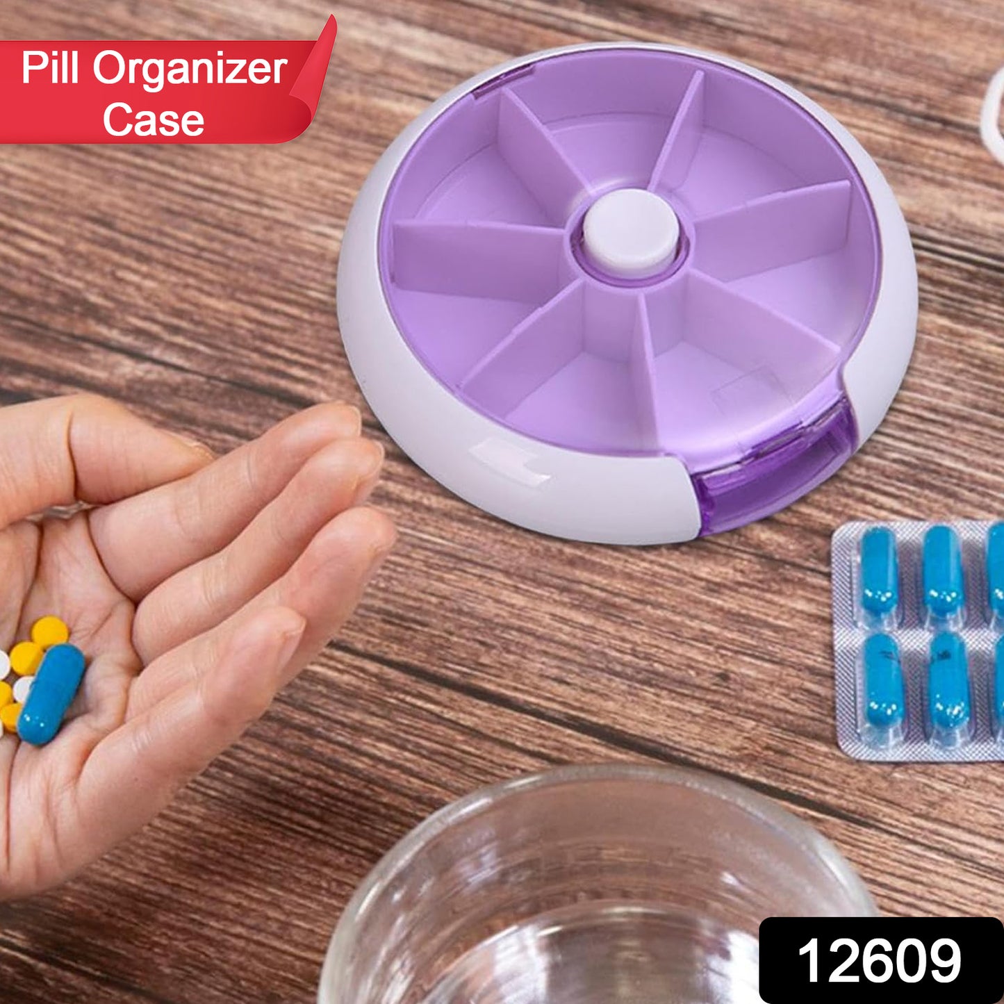 Fruit Shape Pill Organizer Medicine Box (1 Pc)