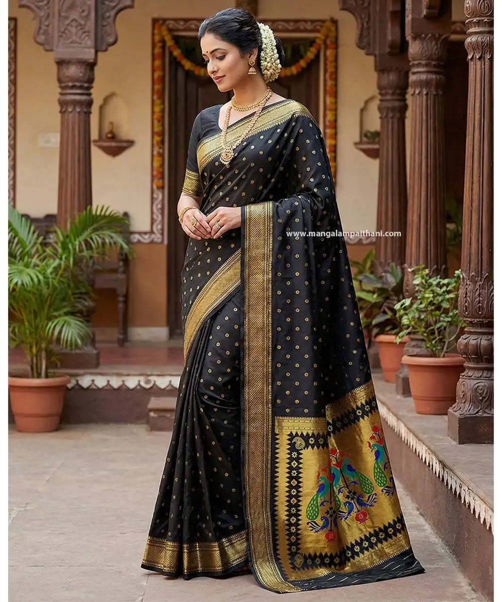 Tana Silk Kadiyal Paithani #01