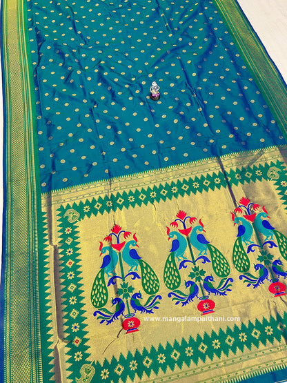 kadiyal yevla paithani saree