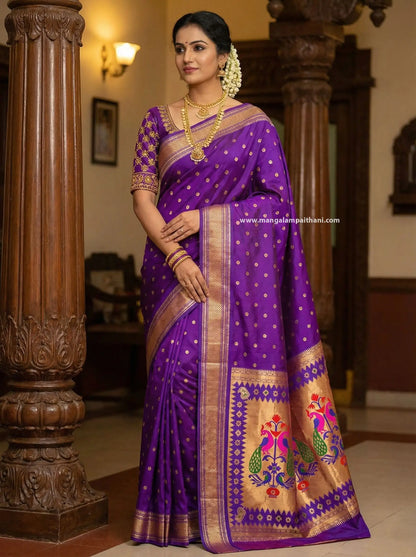 Tana Silk Kadiyal Paithani #03