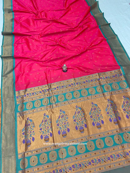 Peacock Design Paithani #01