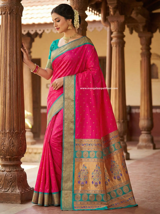 Peacock Design Paithani #01