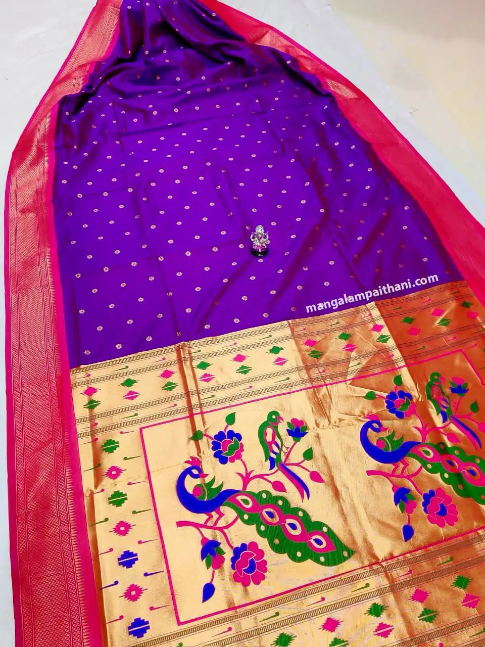 Semi Silk Kadiyal Paithani #02