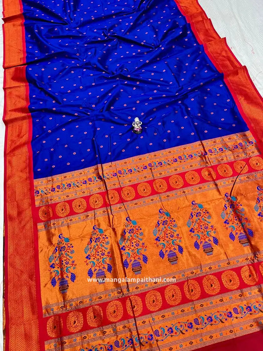 Peacock Design Paithani #02