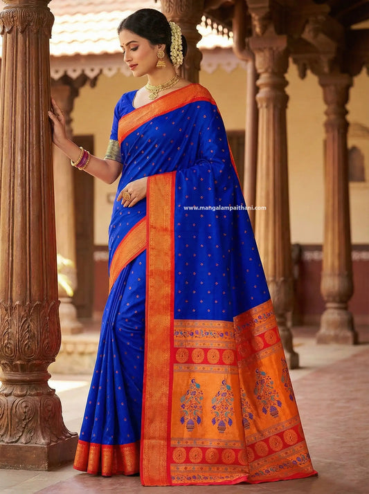 Peacock Design Paithani #02