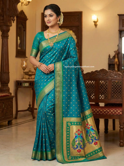 Tana Silk Kadiyal Paithani #02