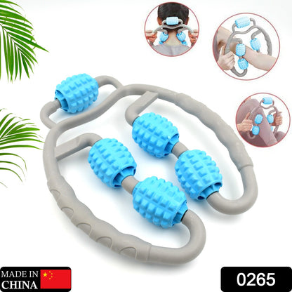 5 Wheels Muscle Massage Roller (1 Pc)