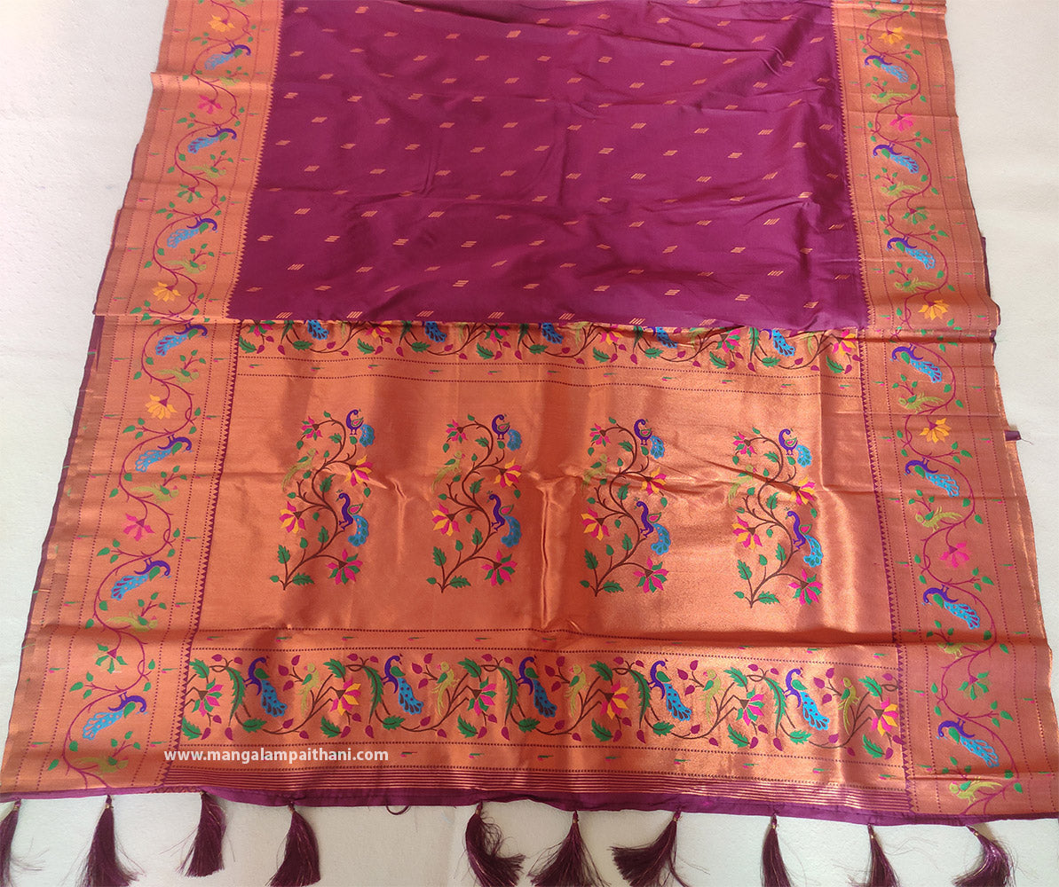 muniya paithani saree