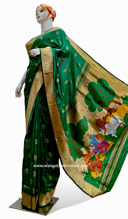 muniya paithani saree