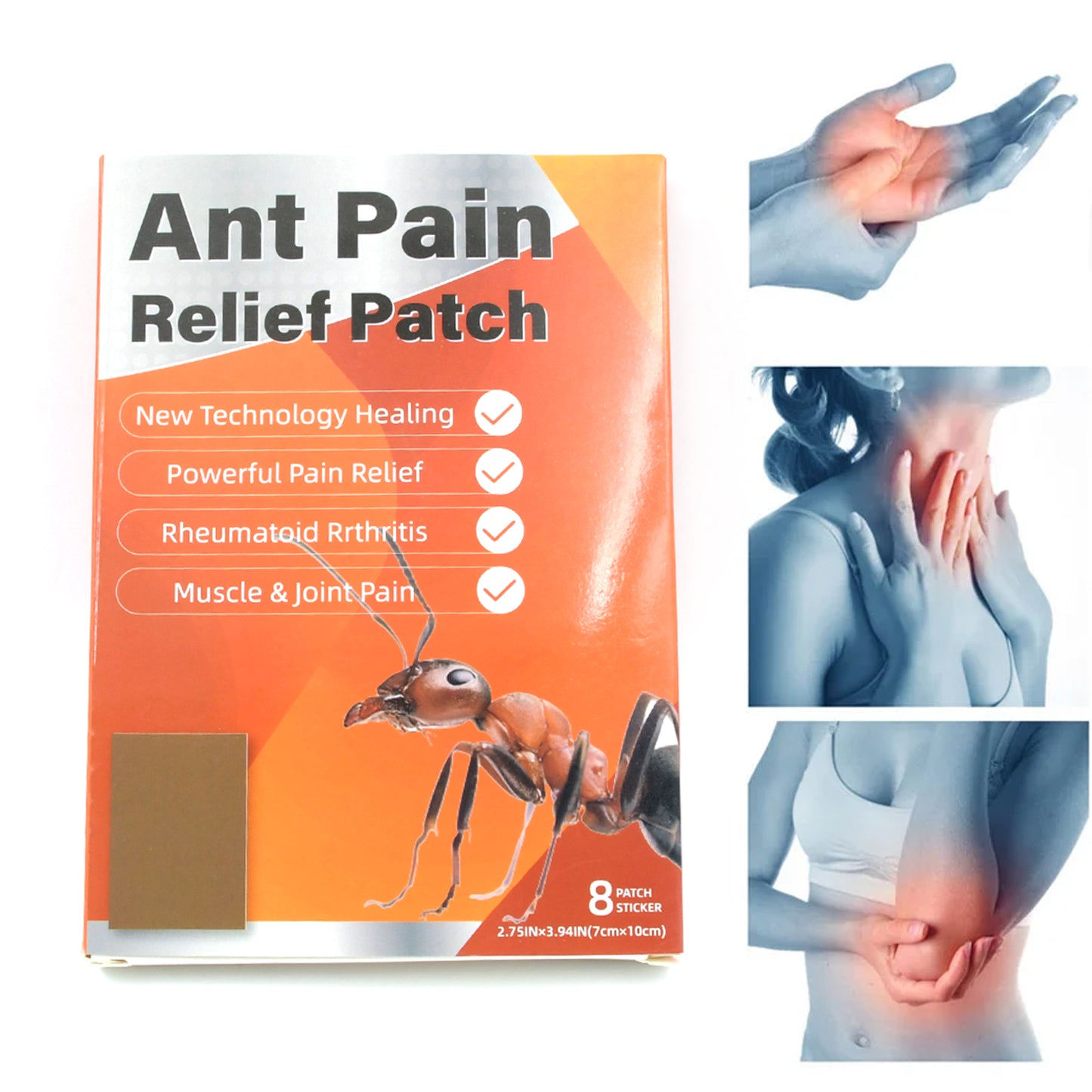 Ant Pain Relief Patch - Pack Of 8 Patches