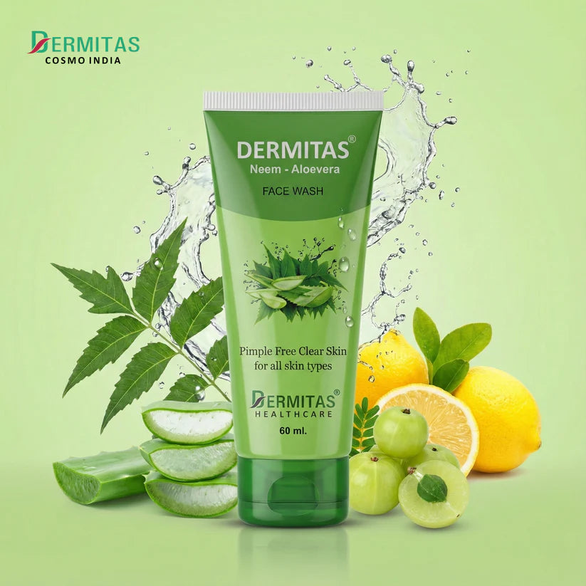 Neem Aloe Vera Face Wash - Pack of 2