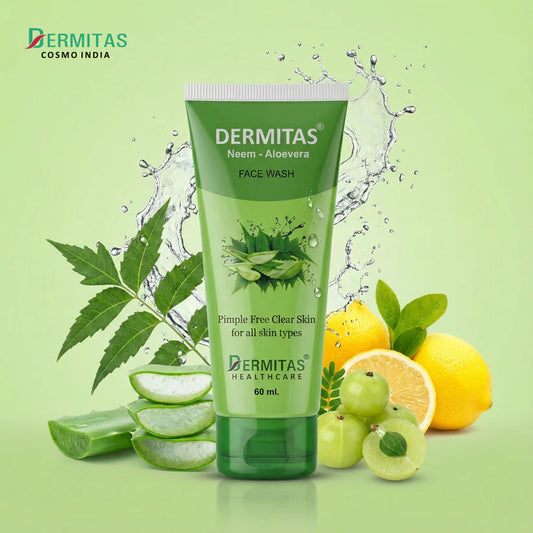 Neem Aloe Vera Face Wash - Pack of 2