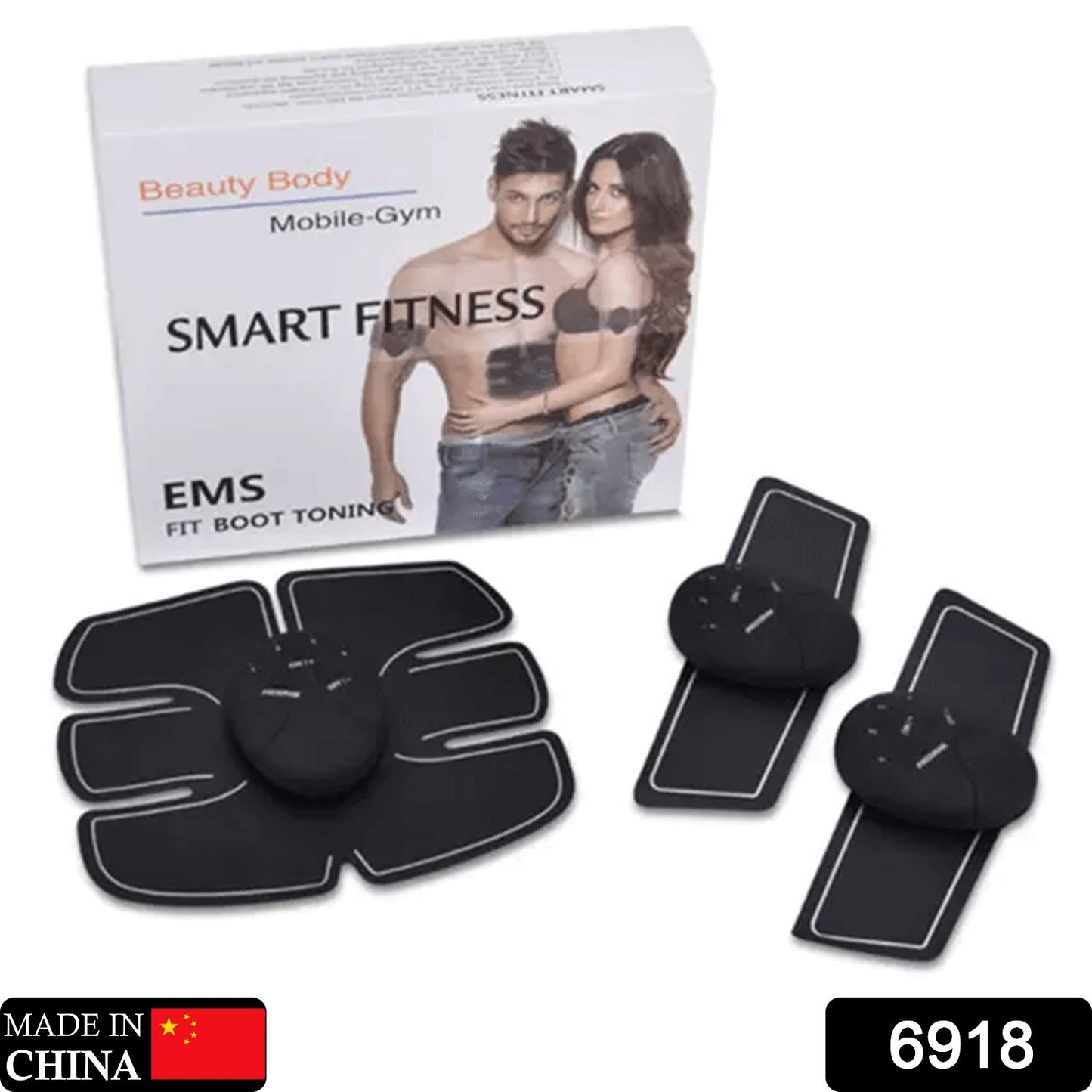 6 Pack Abs Stimulator - Wireless Abdominal & Muscle Exerciser