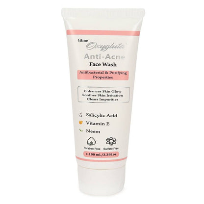 Glow Oxygluta - Anti Acne Face Wash