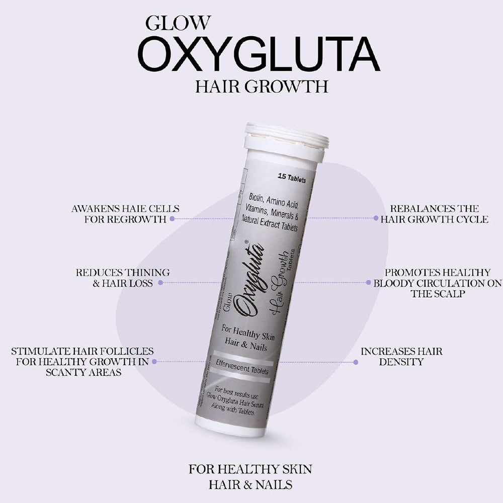 Glow Oxygluta - Biotin Effervescent Tablet