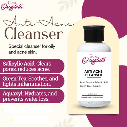 Glow Oxygluta - Anti Acne Cleanser